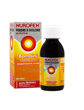 Nurofen Bambini Febbre e Dolore 100 mg/5 ml Gusto Fragola 150 ml